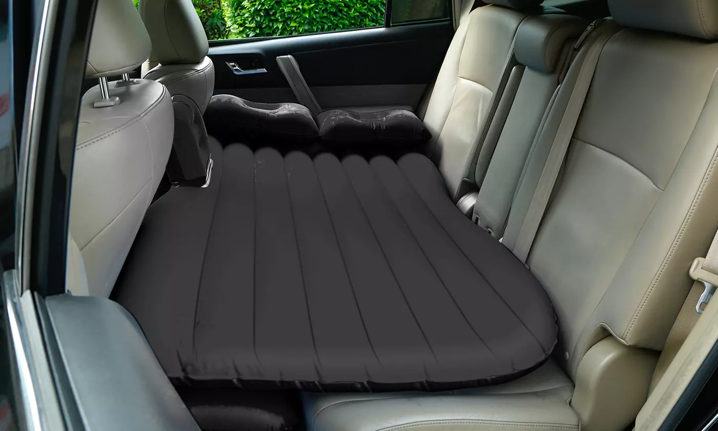 LakeForest Car Air Mattress Inflatable Travel Bed Portable Cushion for Camping