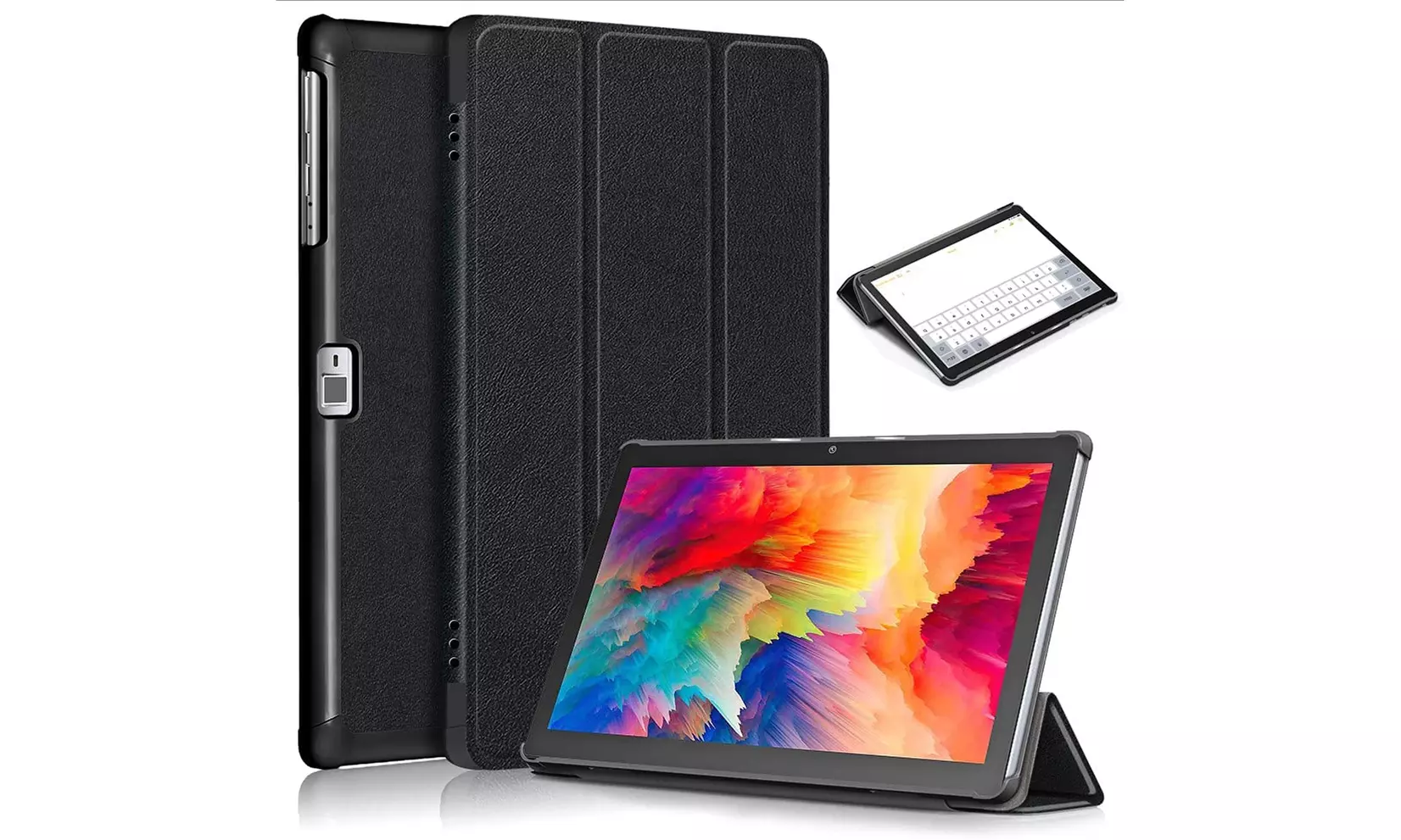 Case for VANKYO MatrixPad S30 10 Inch Android Tablet Trifold Stand Leather Cover - Primary Image
