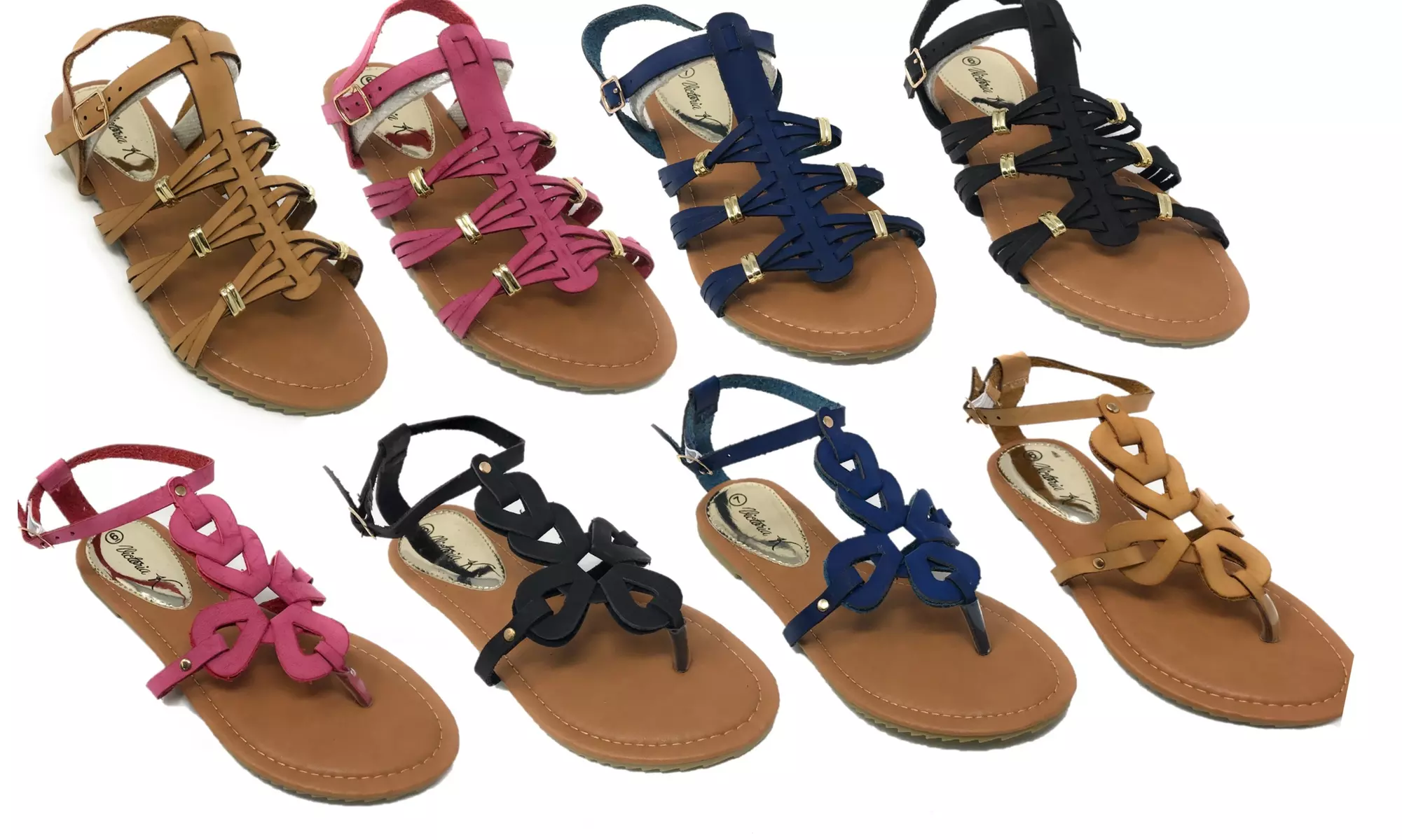 hazel's  cusion filled sandals  - Primary Image