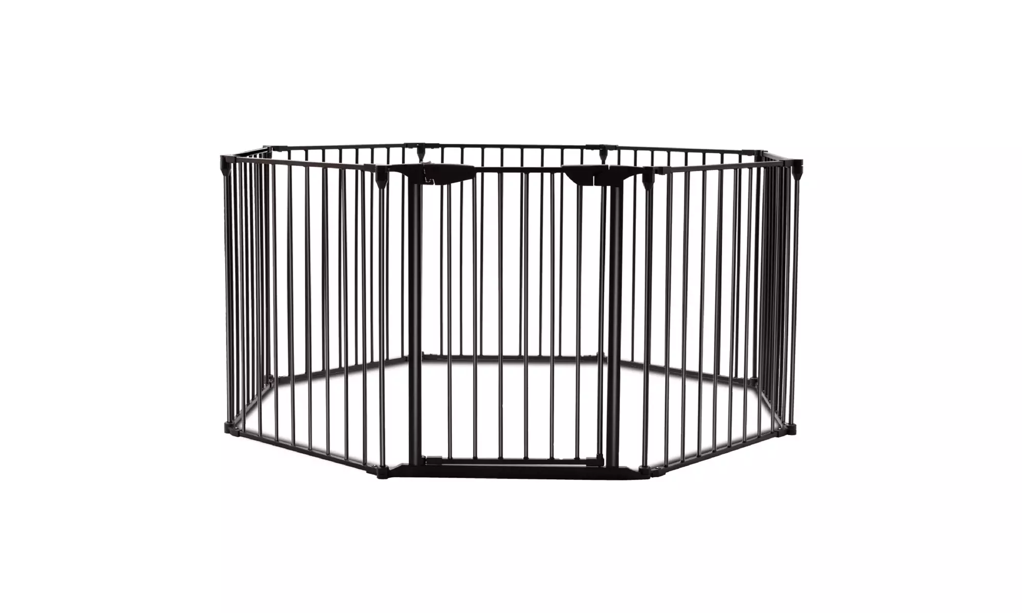 Multifunction 8 Panel Metal Gate Baby Pet Fence Safe Playpen