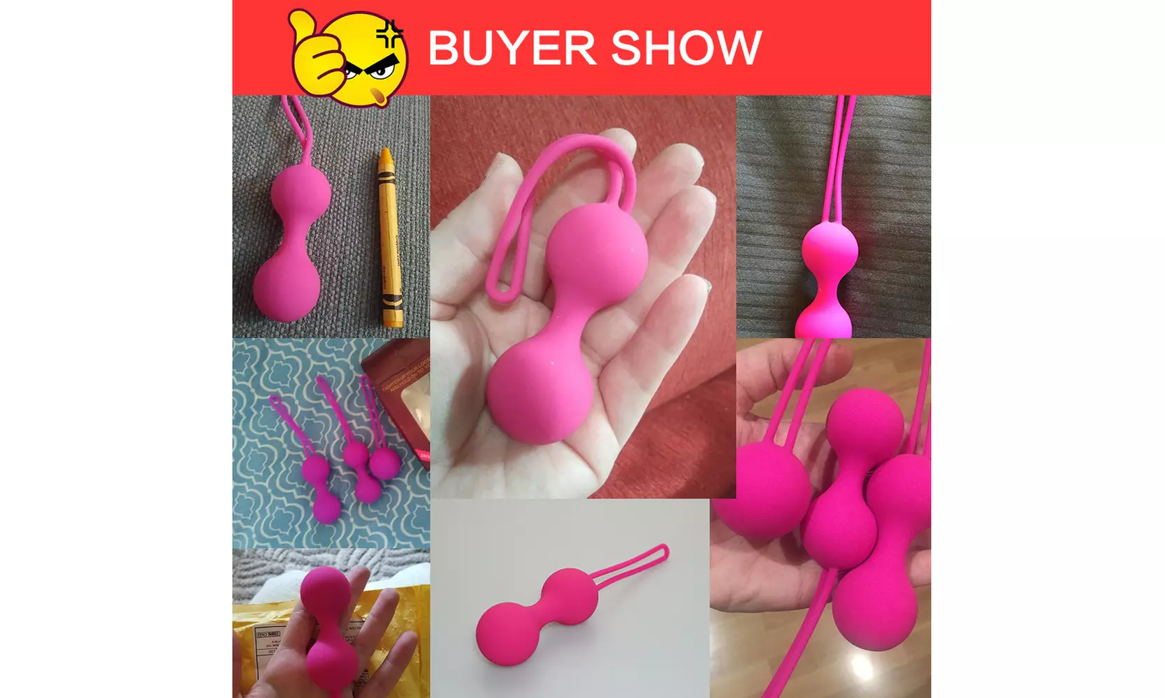 Safe Silicone Smart Kegel Ball Tighten Exercise Machine Vibrator