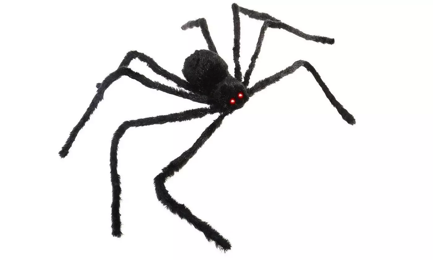 Giant Spider & Web Halloween Decoration Props