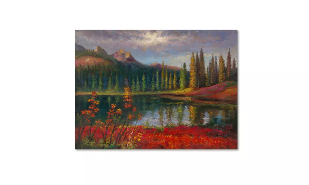 Daniel Moises 'Almost Winter' Canvas Art - Primary Image