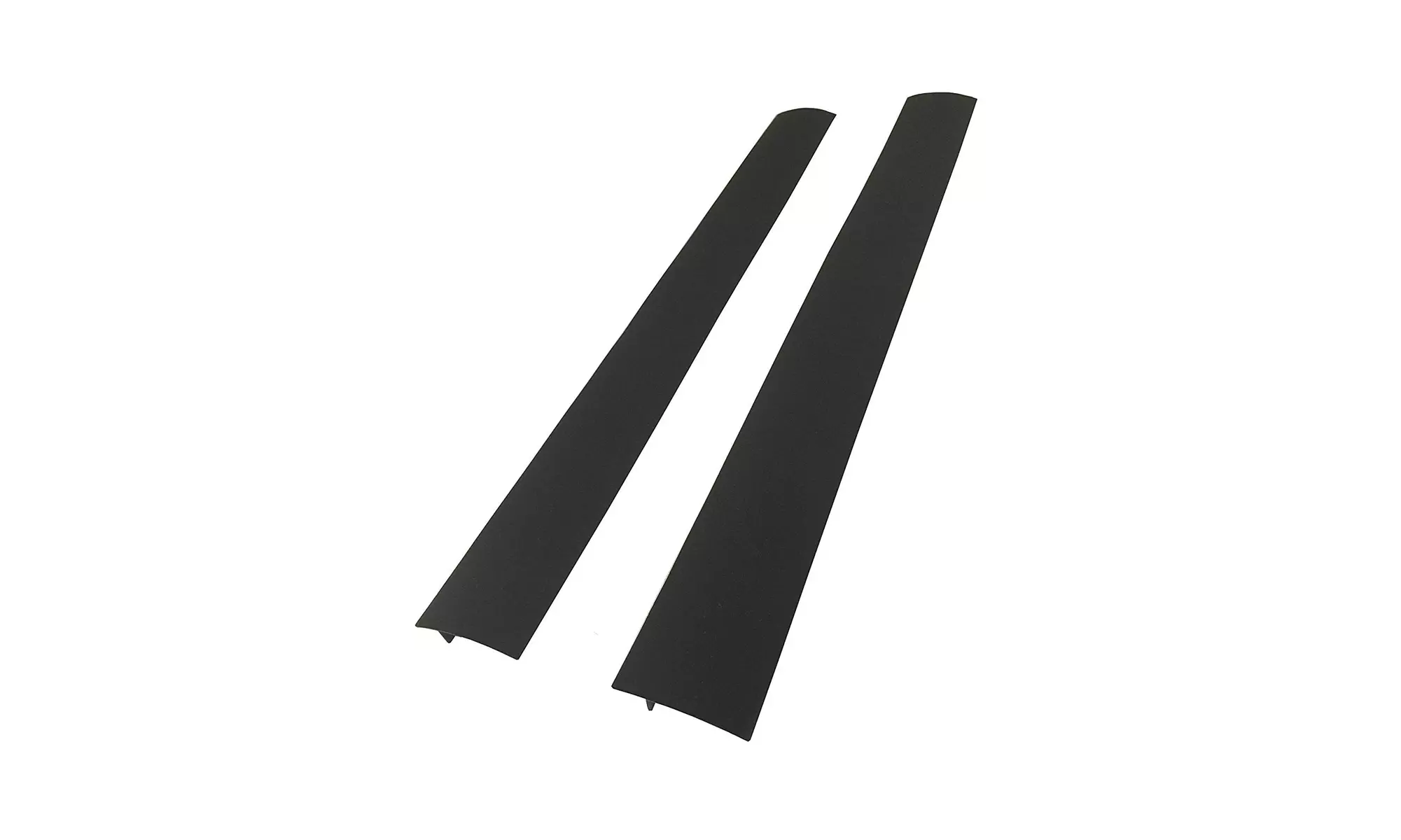2Pcs Silicone Kitchen Stove Counter Gap Cover Oven Guard Spill Seal Filler Black - Primary Image
