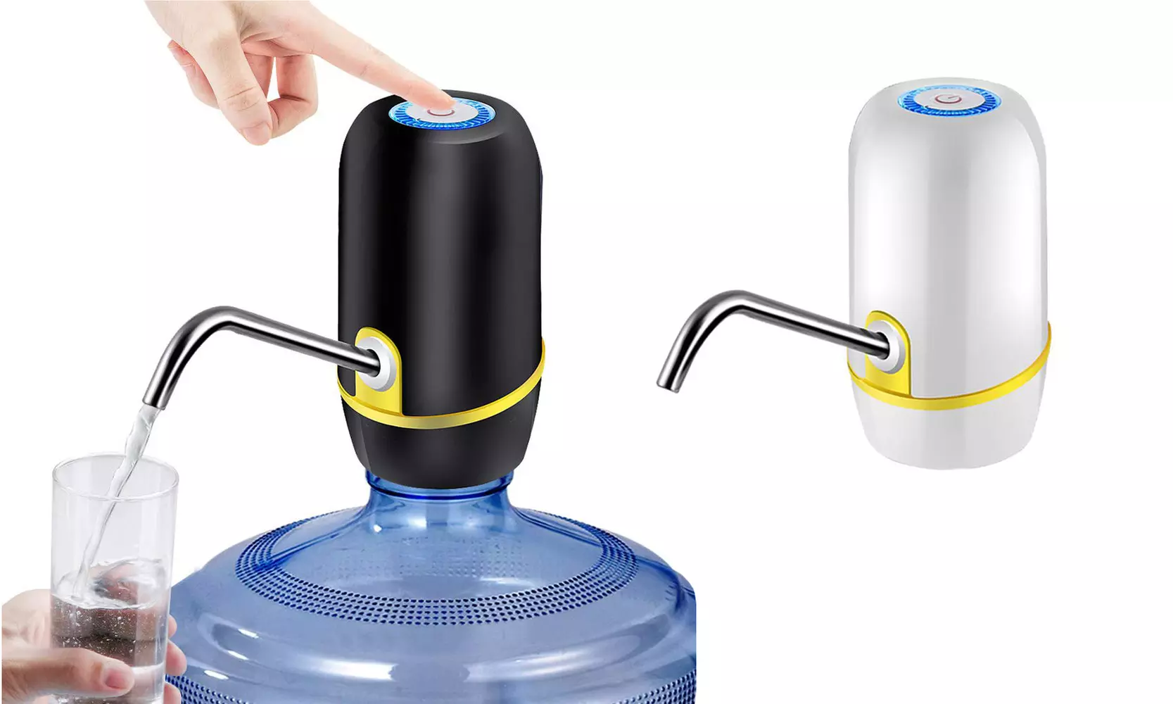 Portable Electric Rechargeable Automatic Water Bottle Pump and Dispenser