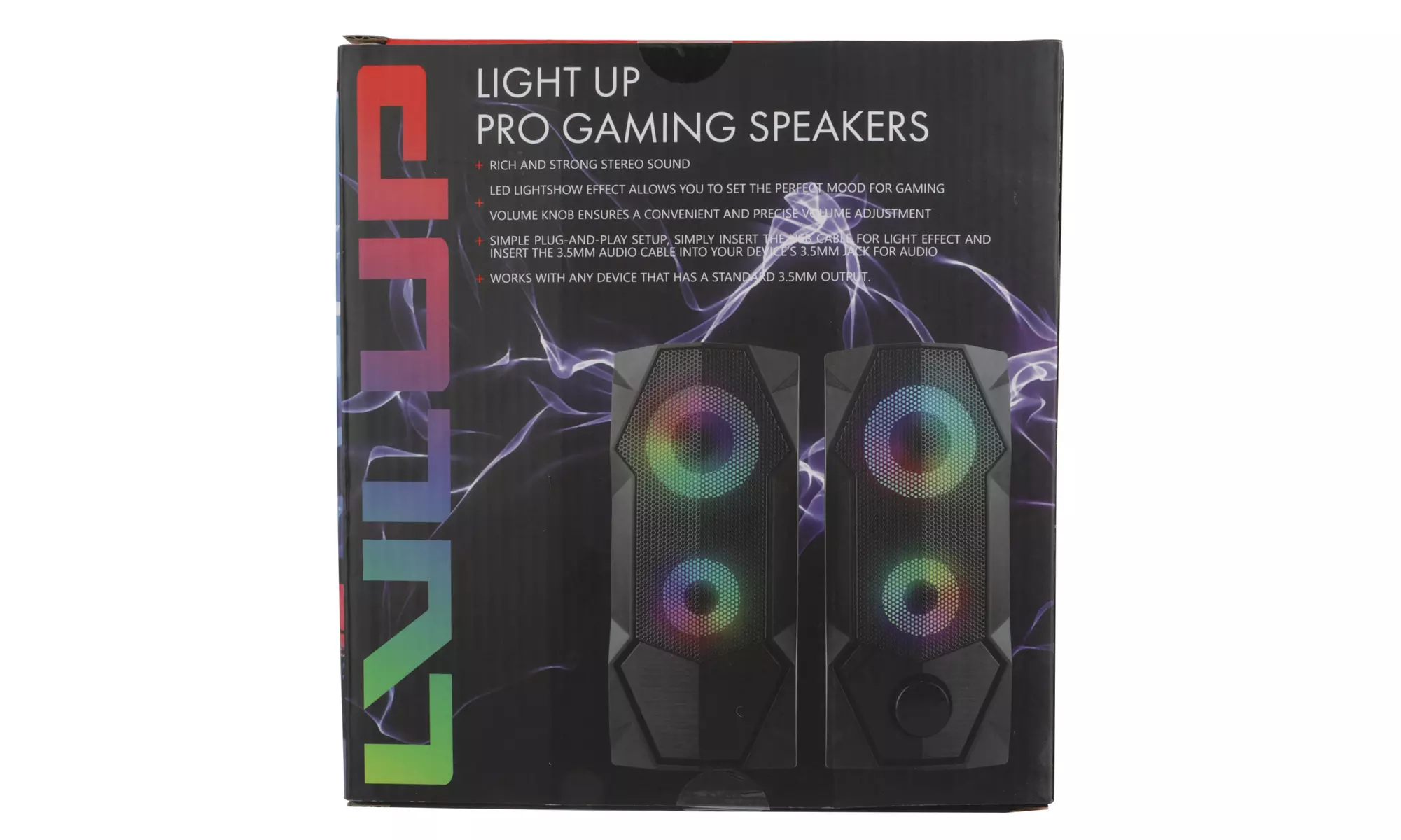 LVLUP Light Up Pro Gaming Speakers - Second Medium