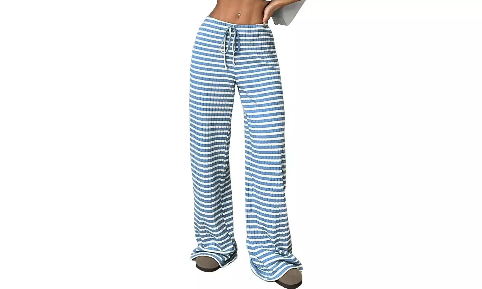 Women's Wide Leg Pajama Pants S-2X