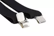 Mens Braces Suspenders Black 50mm X Back Heavy Duty Biker Snowboard Trousers - Second Medium