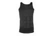 Men's Compression Slimming Under Shirt - Black  - Second Medium