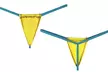 Mens G-strings & Thongs Bulge Enhancer Pouch Low Rise Slingshot Thong E4-5 - Second Medium
