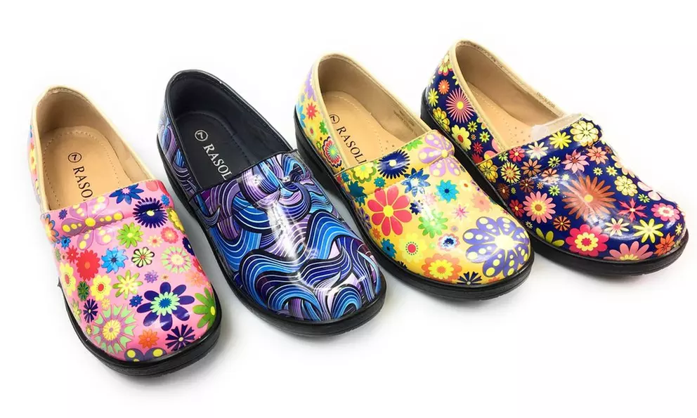Women's Professional Closed Back Clogs Comfortable Lightweight Rasolli Dannis - Primary Image