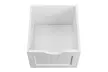 Bathroom Floor Storage Cabinet with Single Door Adjustable Shelf 4 Drawers - Second Medium