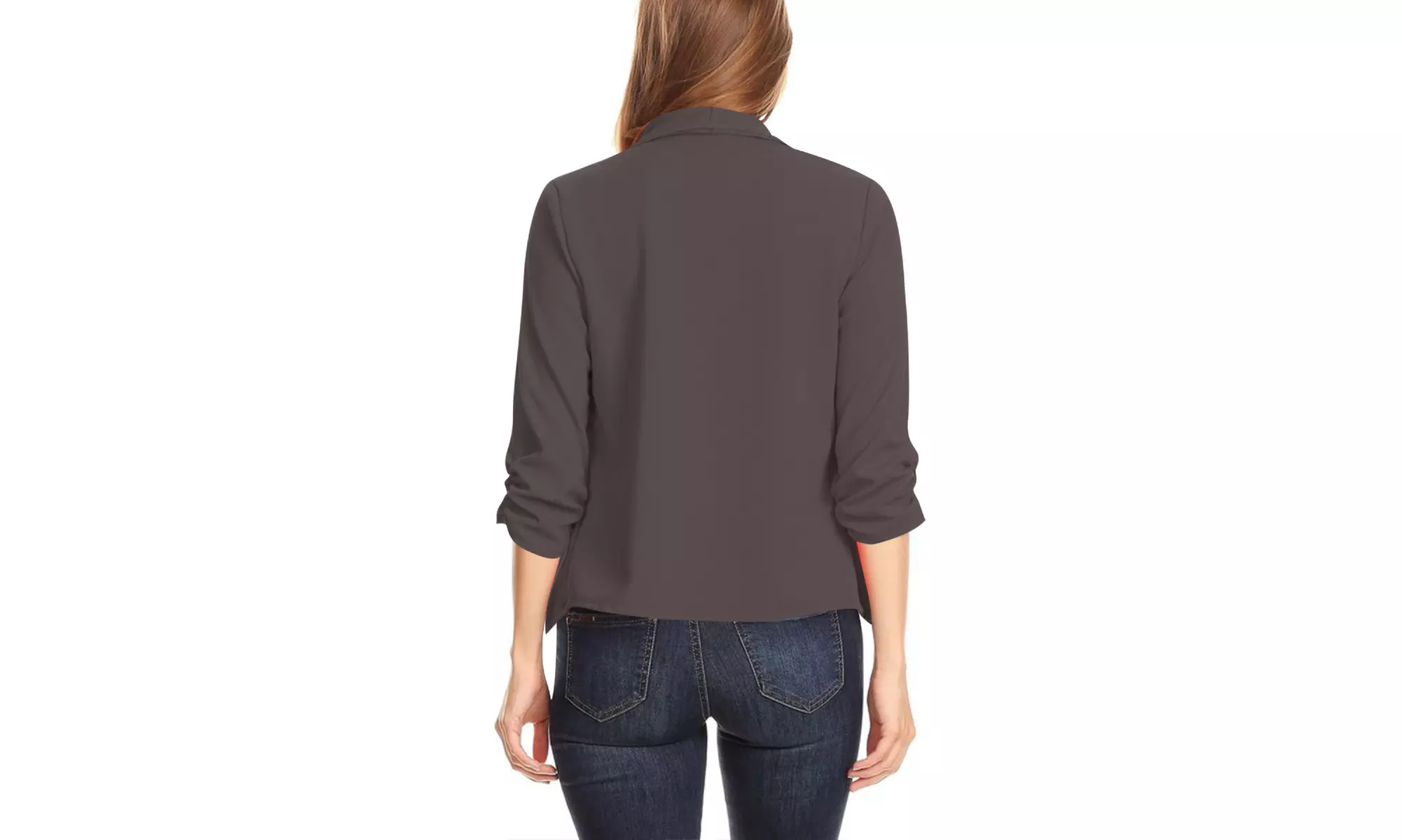 Women's Casual Office Wear Basic Solid Blazer Jacket