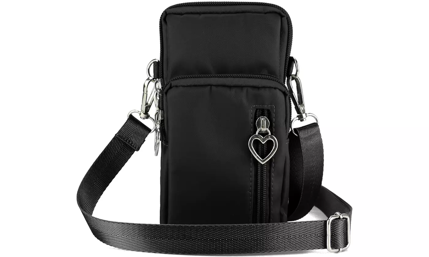 Small Cell Phone Purse  Bag Cross Body Wristlets Strap Wallet Pouch