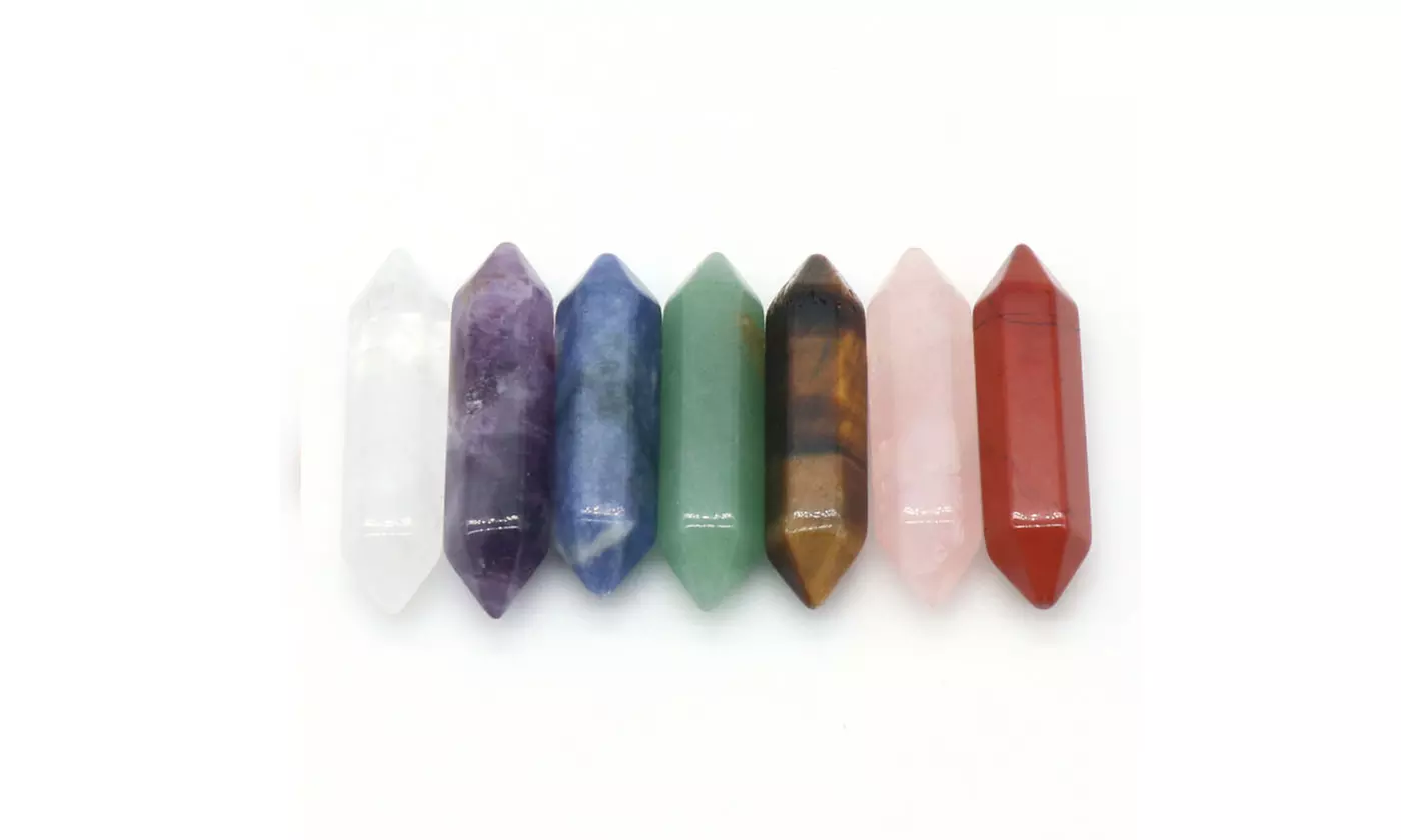 14 Pcs Set Chakra Crystals and Healing Stones Gemstones Rocks with Gift Box