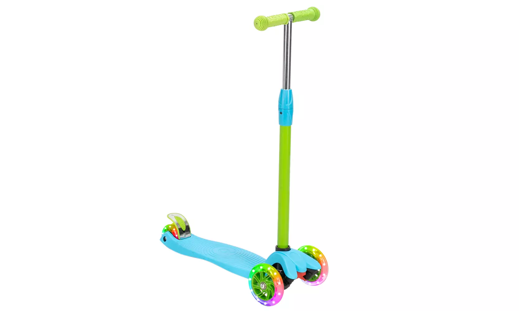 Kids Scooter 3 Height Adjustable Pu Flashing Wheels 2 Colors - Primary Image