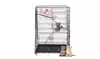 Tuscom Three Layers of Portable Cat Cages Folding Cat Cages 76x50x115cm