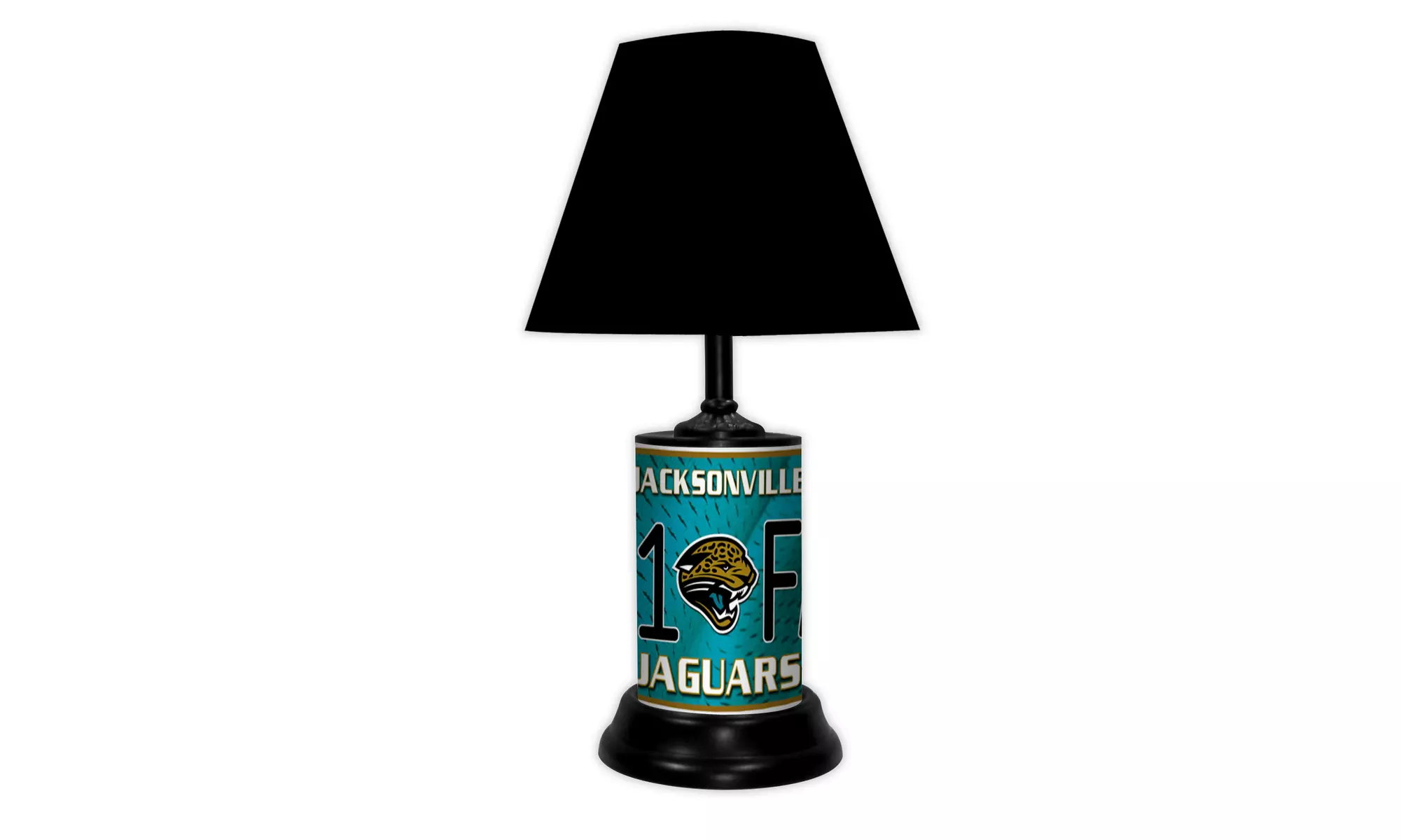 NFL 18-inch Desk/Table Lamp with Shade, #1 Fan with Team Logo