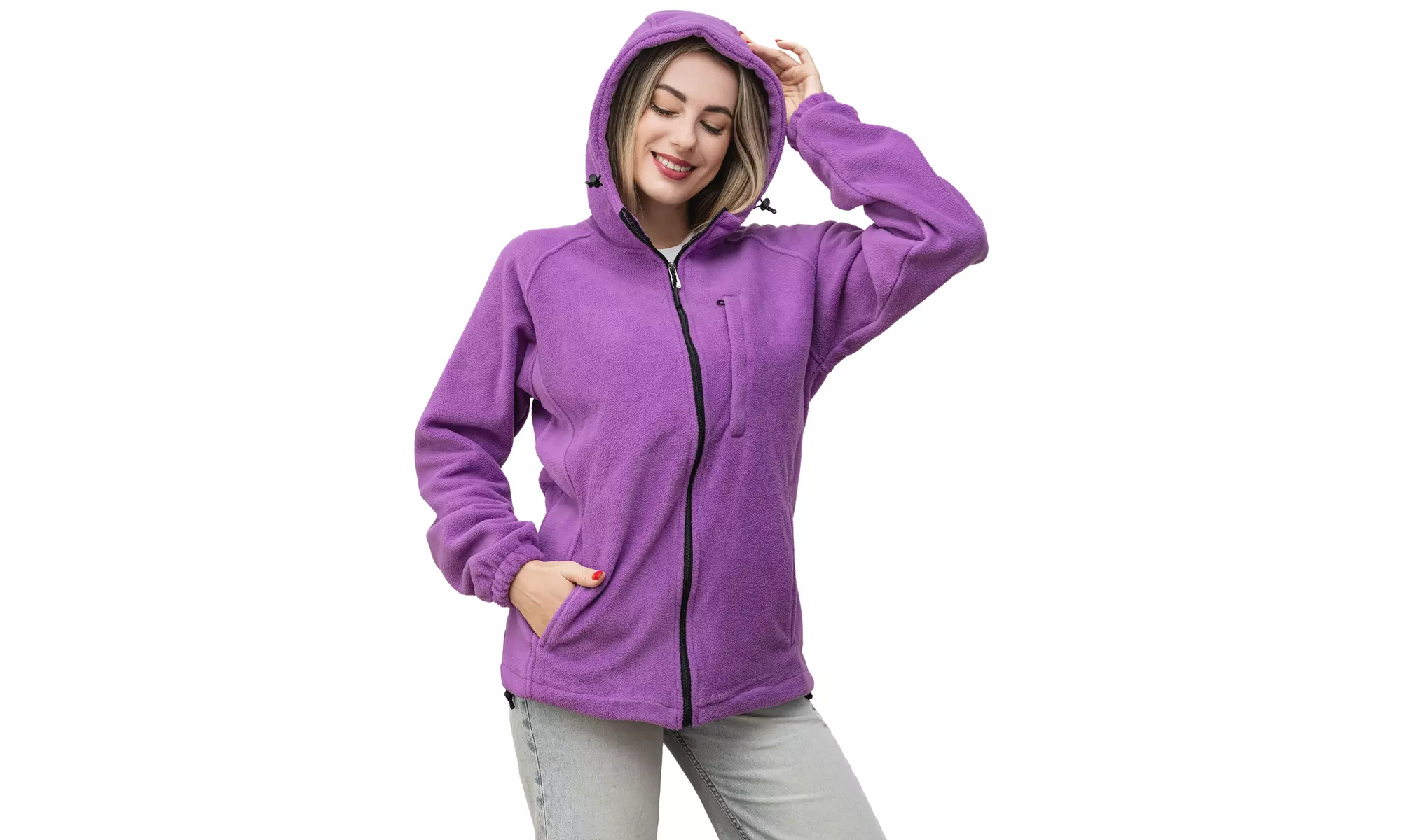 Royal Threads Women's Classic Fleece Jacket S-2x