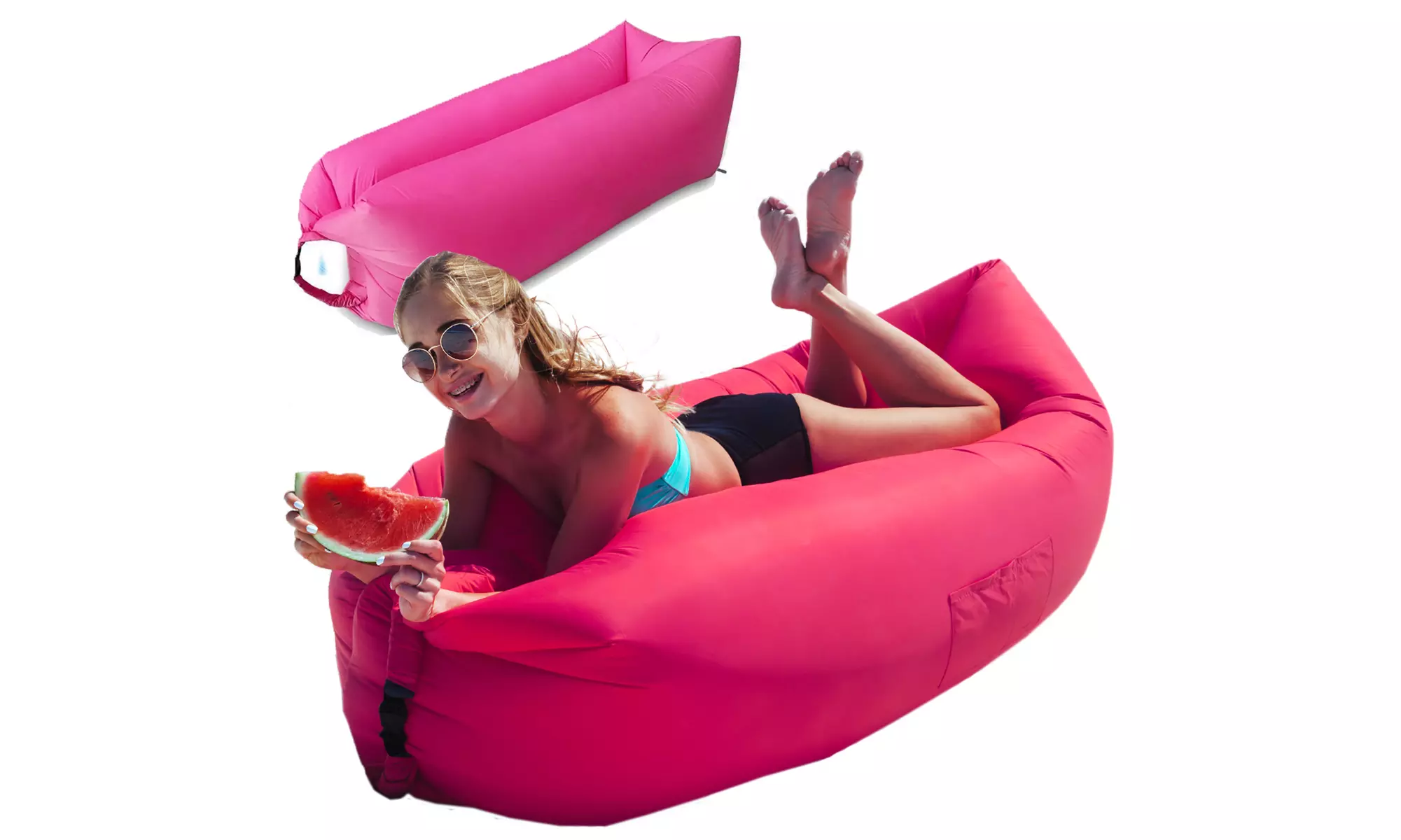 Sensational Instant Inflatable Outdoor Lounger Air Sofa - Second Medium