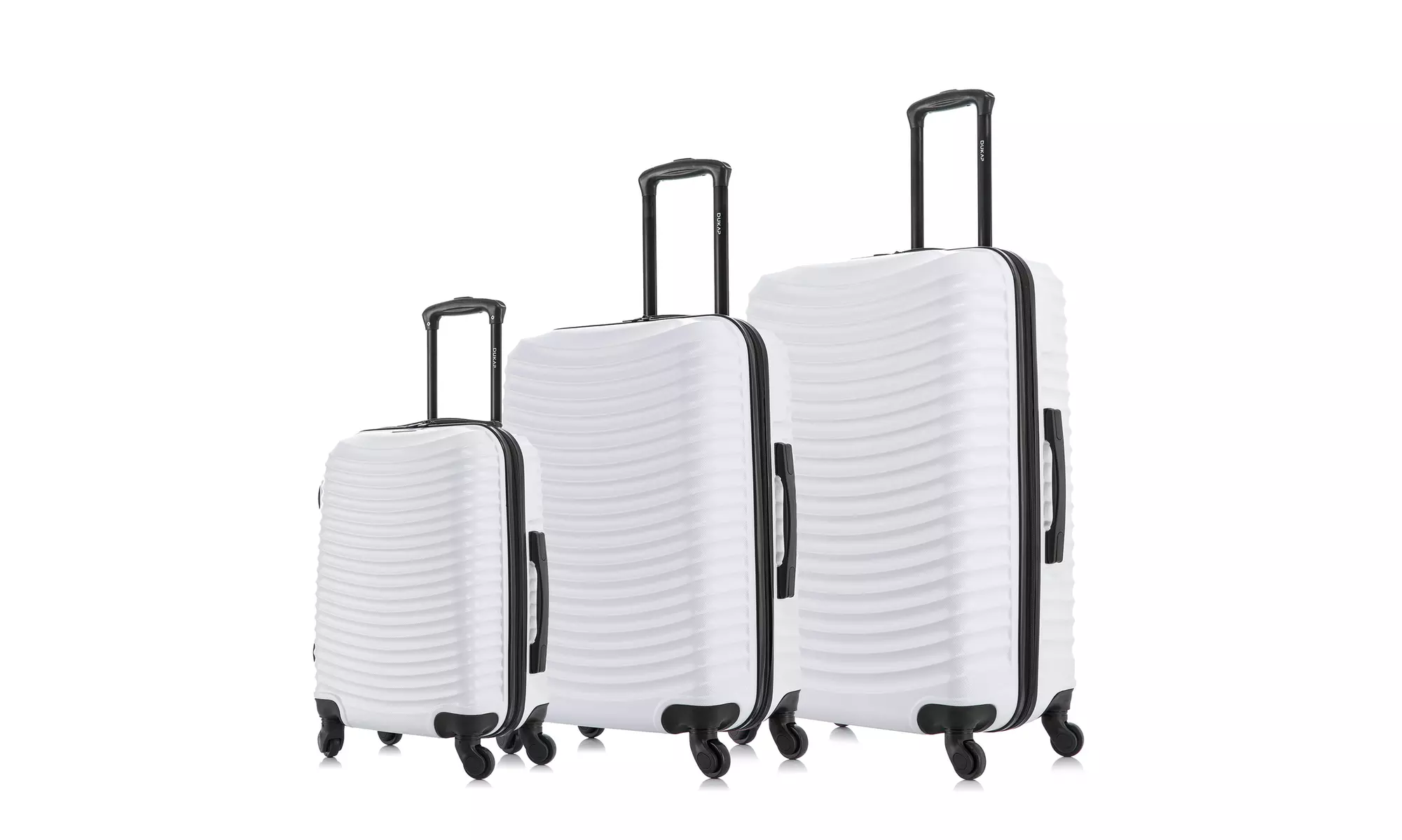 DUKAP Adly Lightweight Hardside Spinner 3 Piece Luggage Set 20"/24"/28"