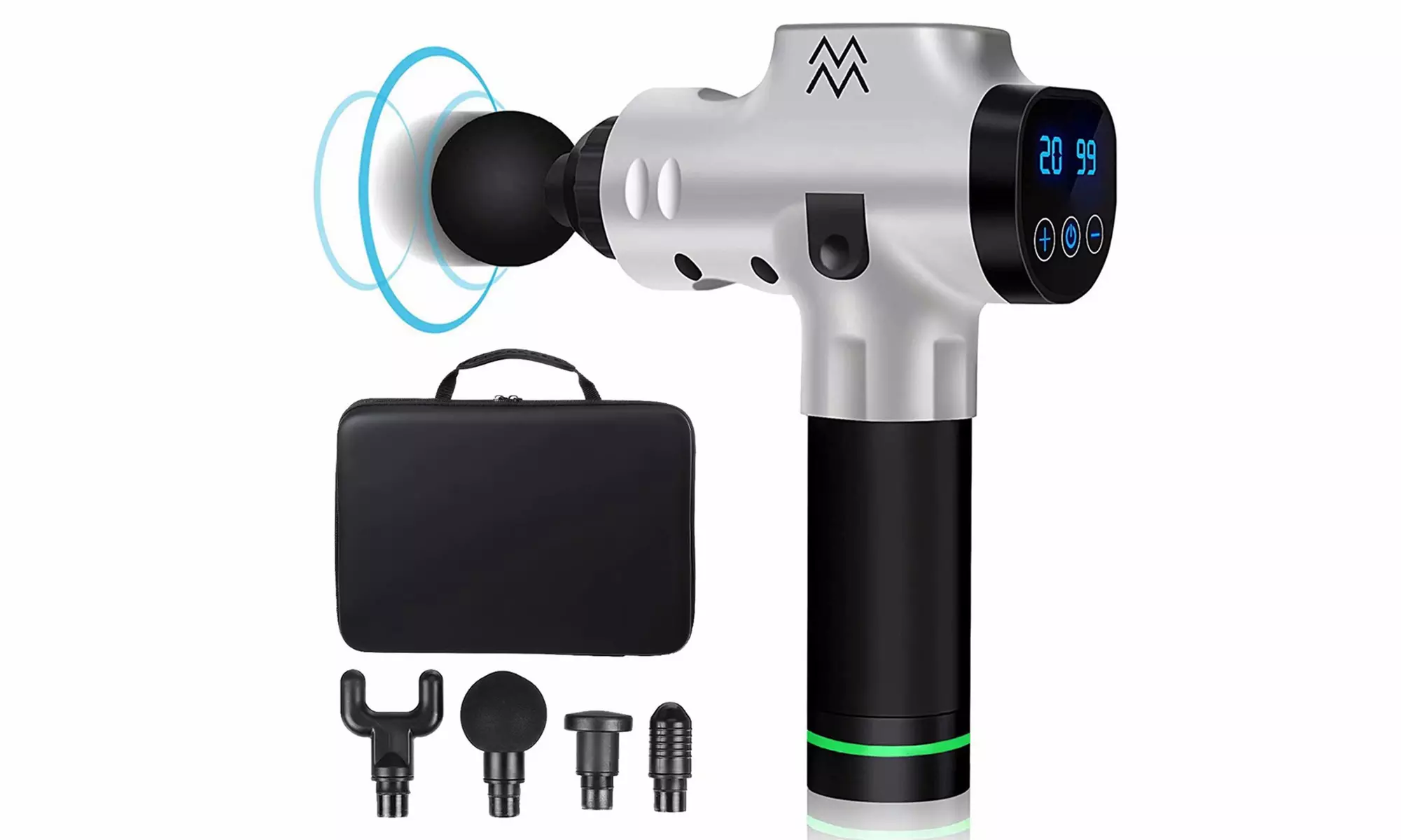 Massage Gun Muscle Massager Deep Tissue Percussion Portable Body Massager - Second Medium