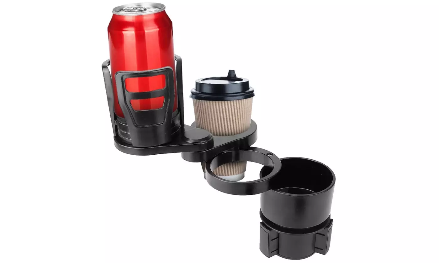 iMounTEK 4-in-1 360-Degree Car Cup Insert Holder Expander Adapter Organizer - Primary Image