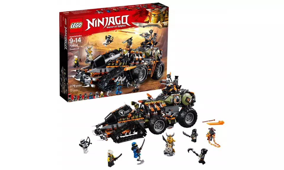 LEGO NINJAGO Masters of Spinjitzu: Dieselnaut 70654 Ninja Warrior - Primary Image
