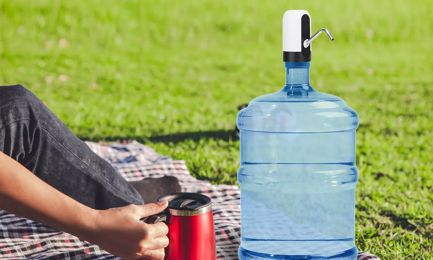 iNova Electric Water Pump Portable Automatic Dispenser for Bottles & Jugs