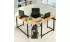 L-Shaped Corner Computer Desk PC Latop Study Table Workstation Home Office New
