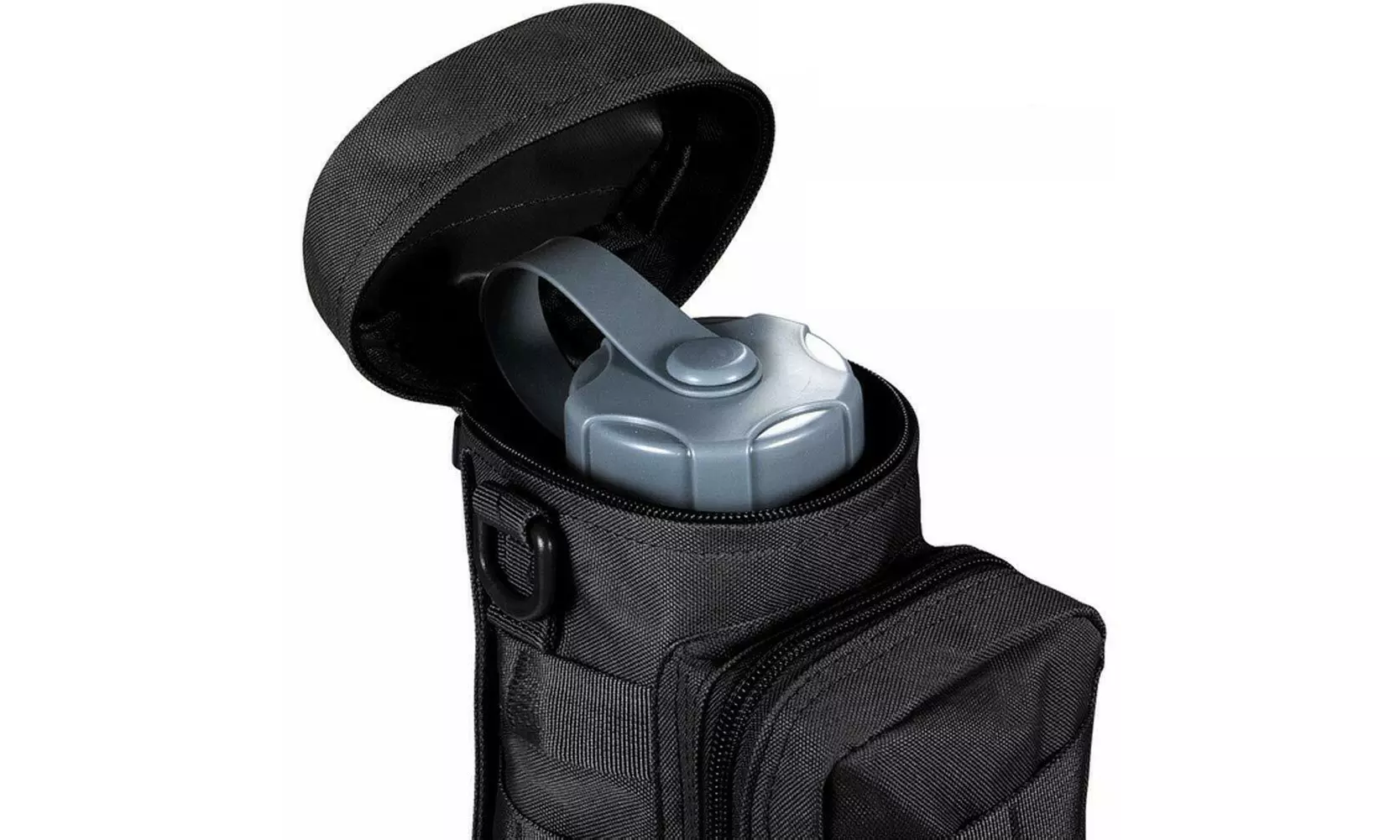 US 1-2 Pack Military Tactical Travel Bottle Kettle Pouch Carry Case Outdoor Bag