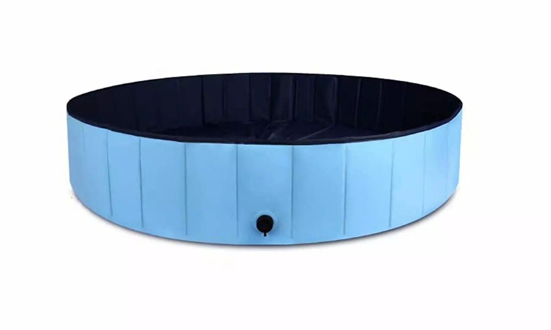 63" Foldable Swimming Pool Bathing Tub Cooling Pool for Dogs Cats and Kids - Second Medium