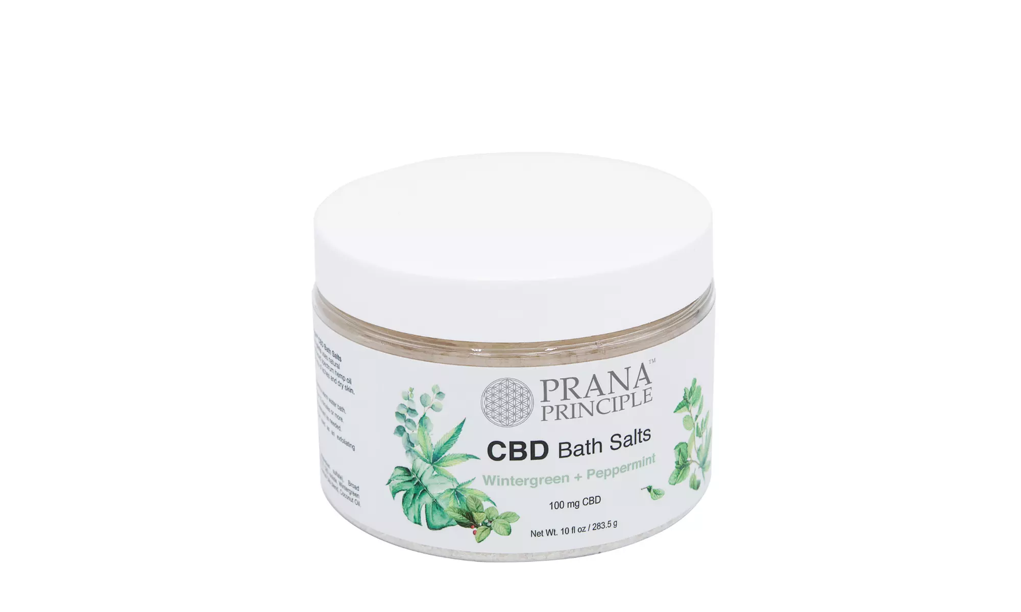 CBD Bath Salts 100mg (10oz) - Primary Image