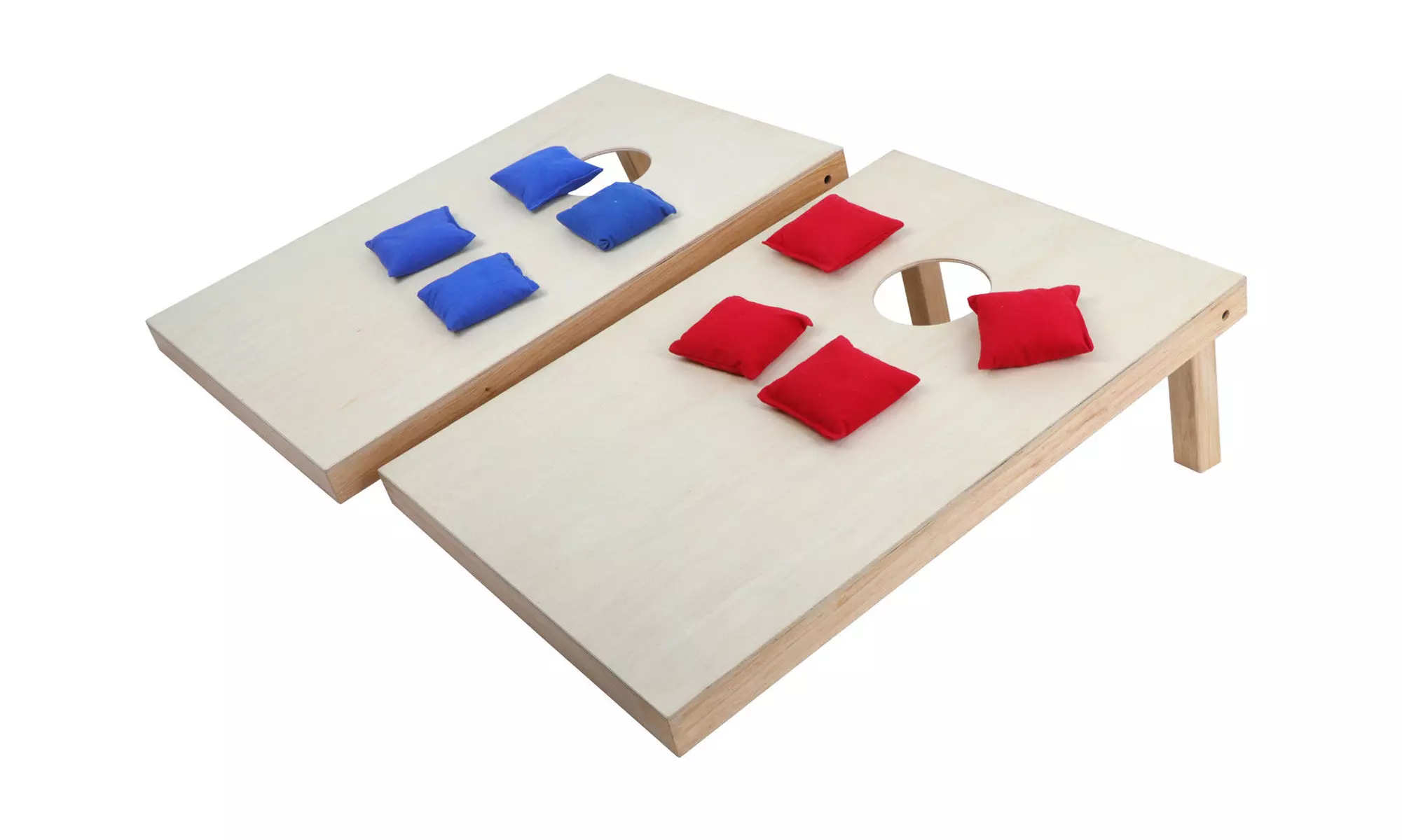 ZENY 3'x2' Wood Cornhole Boards Tailgate Game w/ 8 Premium All-Weather Bean Bags - Primary Image