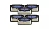 Solar Lights Outdoor 100 Led Wall Lights, Motion Sensor Light - Pack of 6