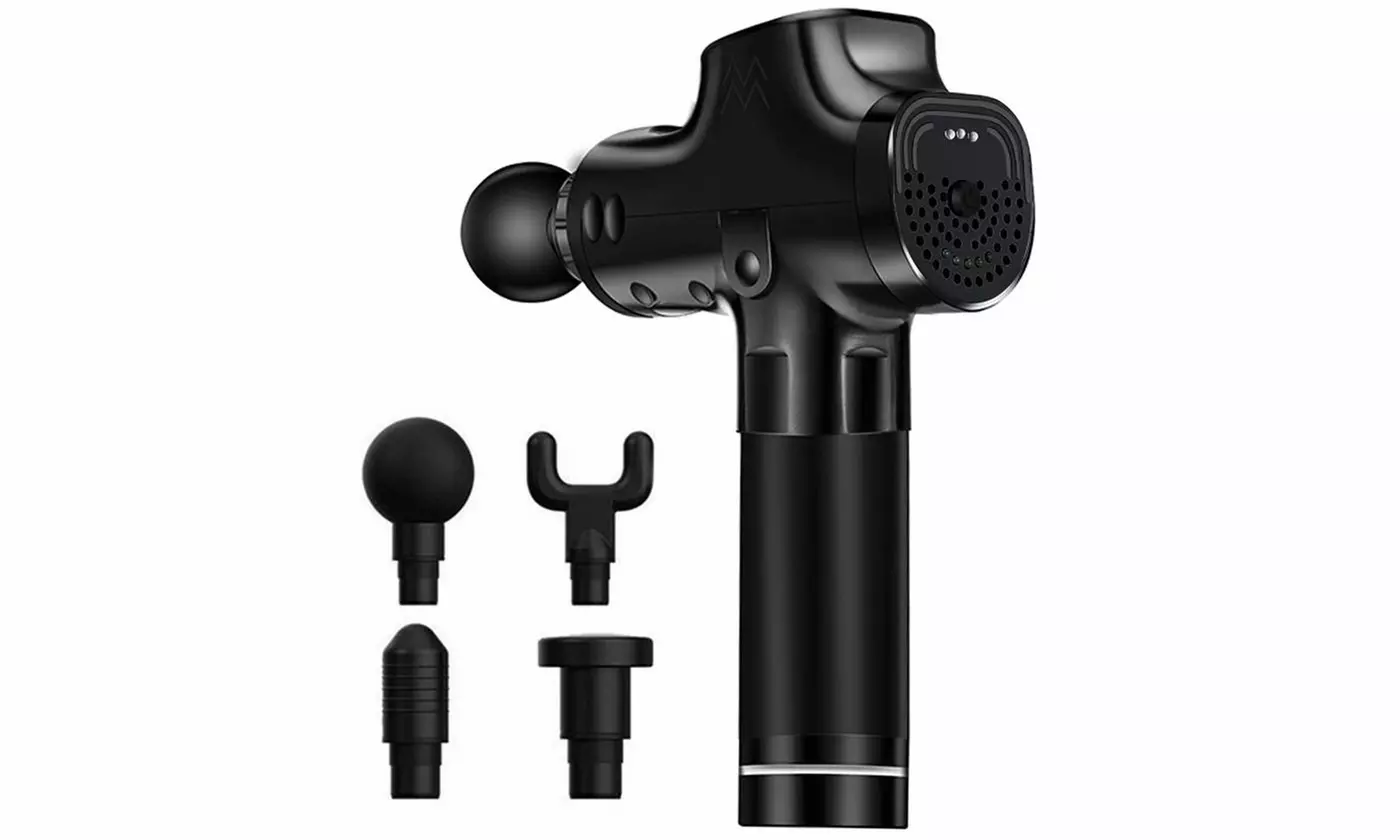Massage Gun Percussion Massager for Athletes Muscle Deep Relaxation Tool - Second Medium