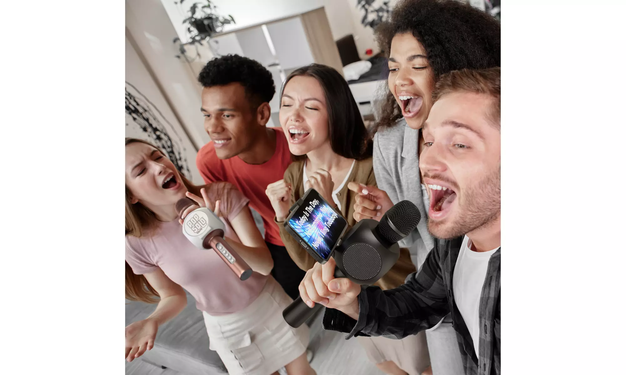 Pop Solo Bluetooth Karaoke Microphone 2-Pack - Second Medium