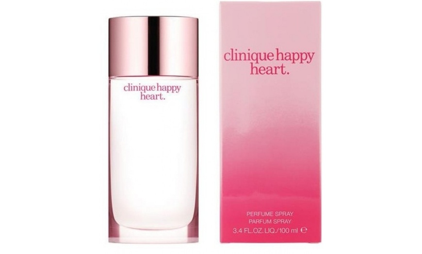 Image 1: Clinique Happy Heart Eau De Parfum Spray for Women 3.4 Fl. Oz.