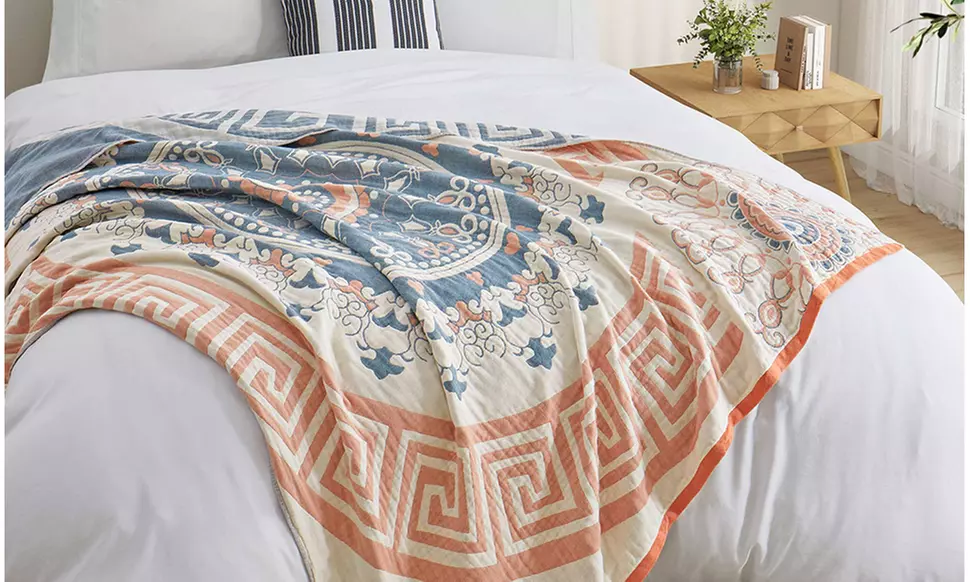 Peace Nest Peace Nest Boho Throw Blanket 