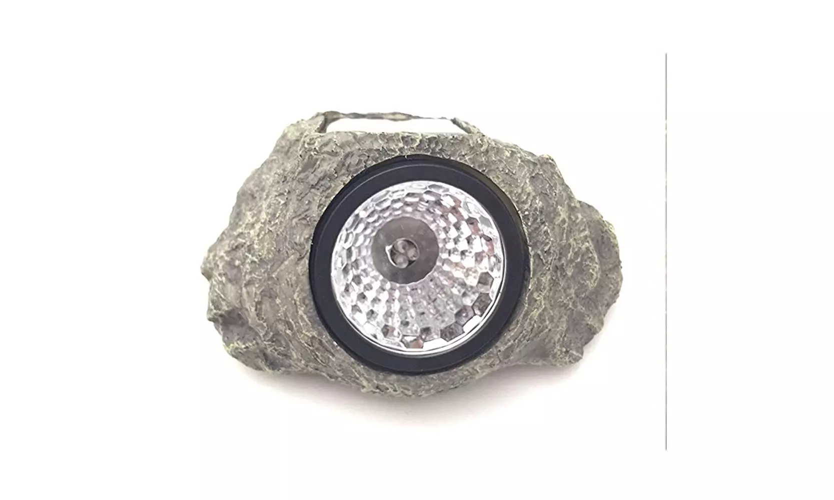 Solar Outdoor LED Rock Landscaping Lights Stone Spotlight Lawn Garden Lighting - Second Medium