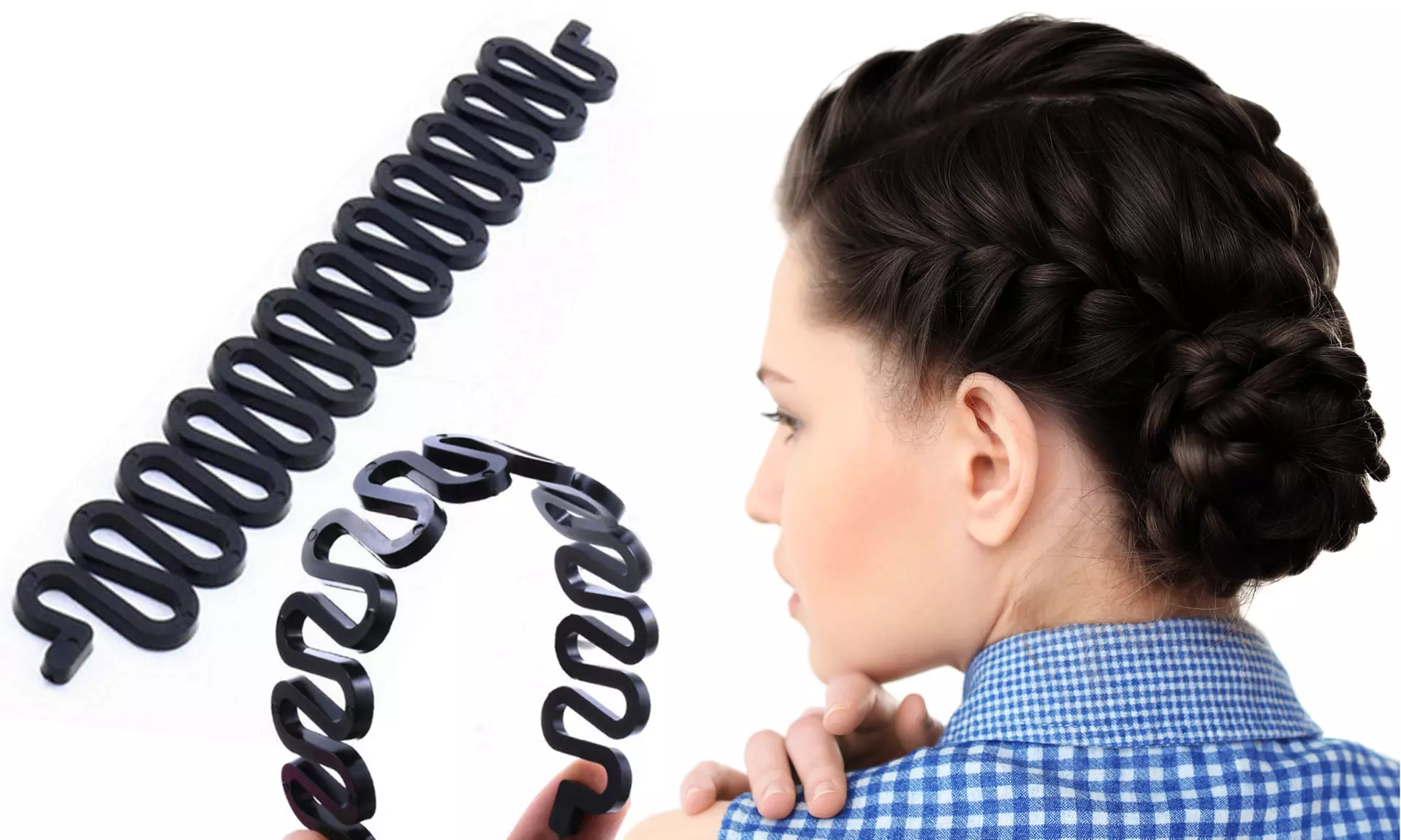 French Braiding Hair Styling Tool - Second Medium