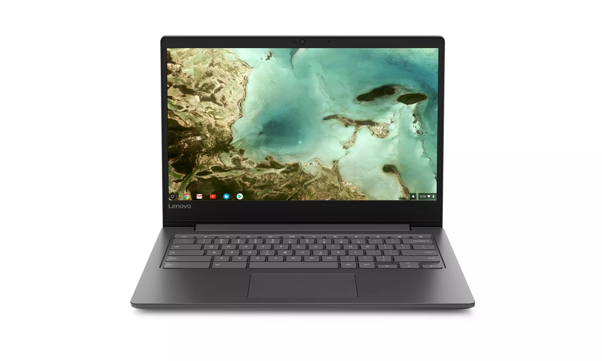 Lenovo 81JW0001US Chromebook S330, 14" HD Display, Mediatek MT8173C CPU 4GB - Primary Image