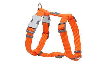 Red Dingo DH-ZZ-OR-LG Dog Harness Classic Orange, Large