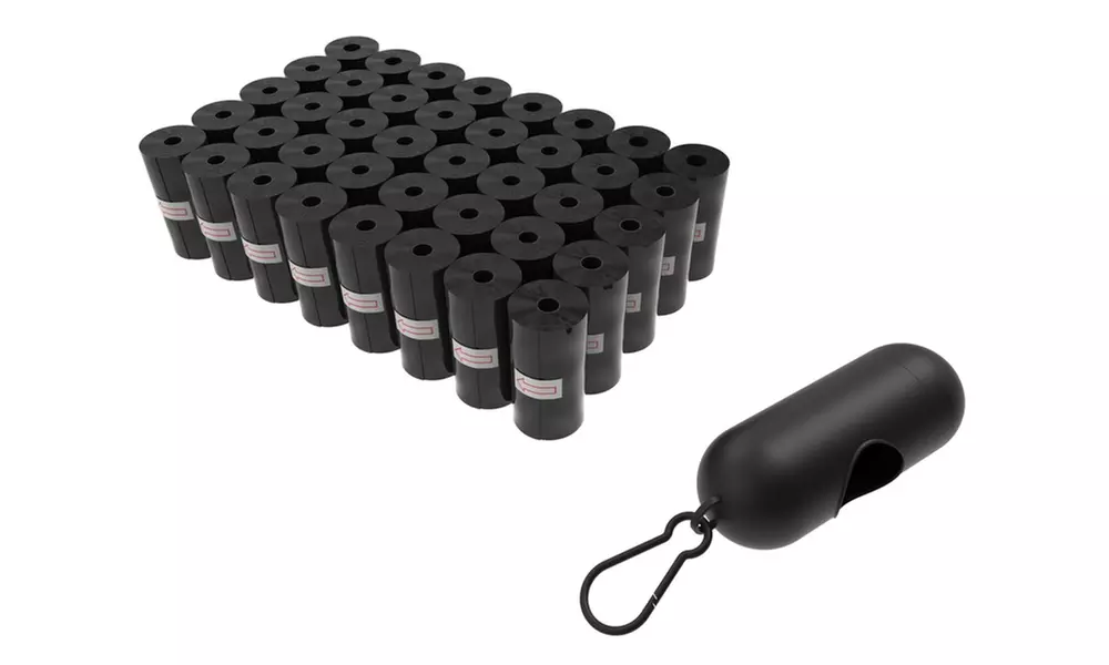 Petmaker Degradable Pet Waste Bags and Dispenser with Leash Hook - Second Medium