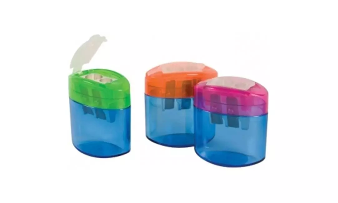 Alvin 0902BX 2 Hole Canister Sharpener - 12 Per Box - Primary Image