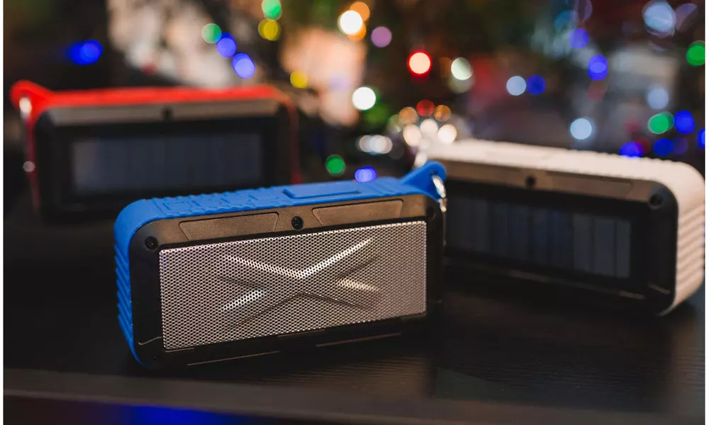 RayJam Portable Solar Powered Bluetooth Speaker - Primary Image