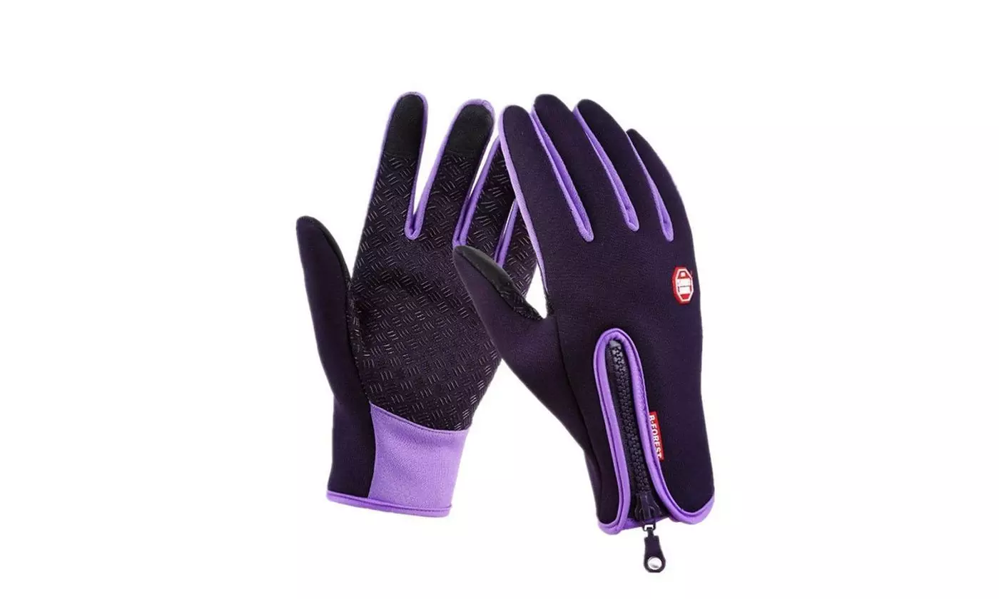 Unisex Windproof Outdoor Ski & Camping Touchscreen Thermal Sensor Gloves - Primary Image