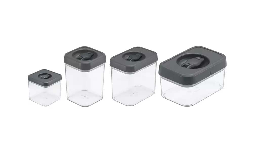 Polder Twist-and-Lock Food Storage Containers with Air-Tight Lids (4- or 5-Piece) - Second Medium