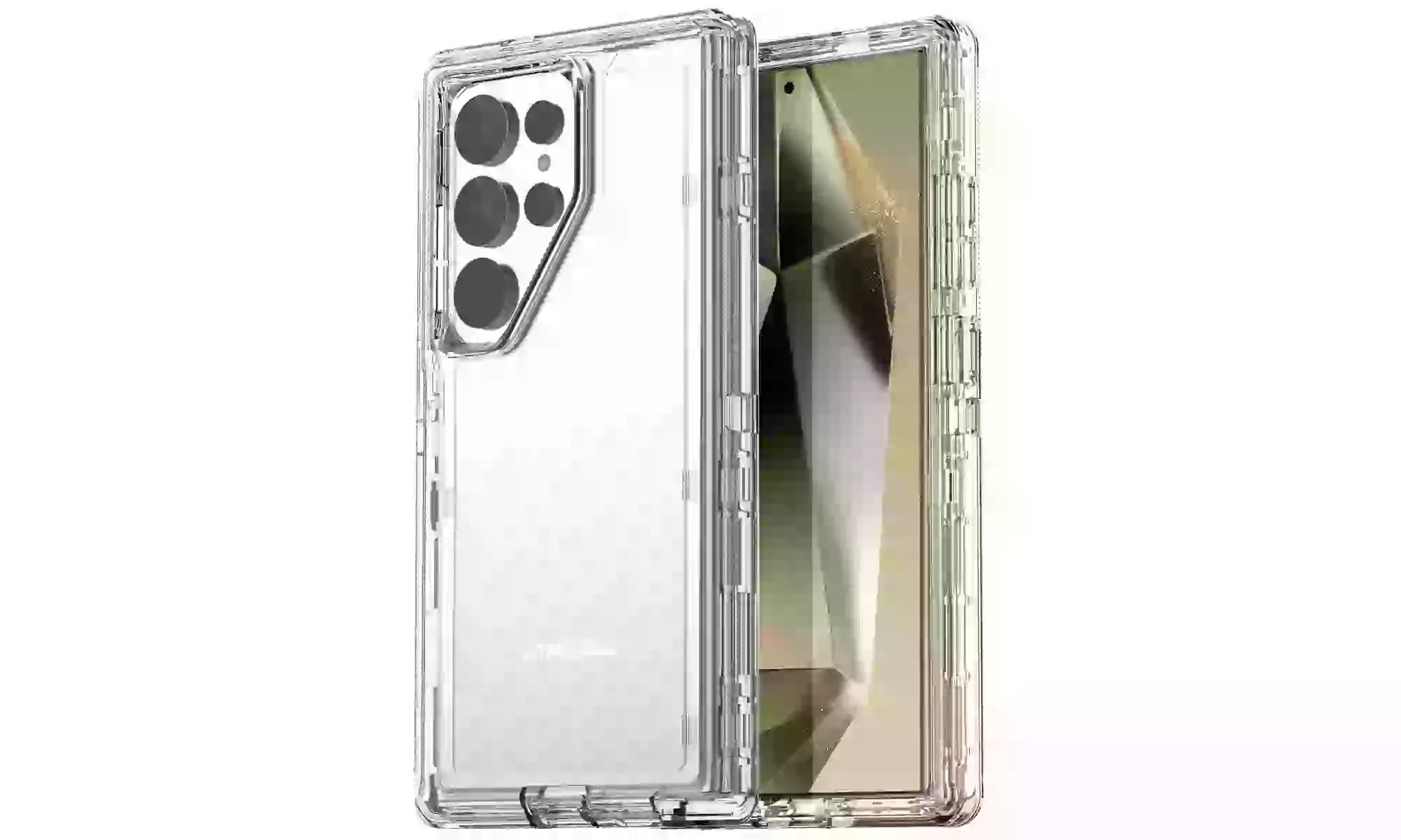 For Samsung Galaxy S24 Ultra/S24 Plus Shockproof Protective 3 Layer Hard Case