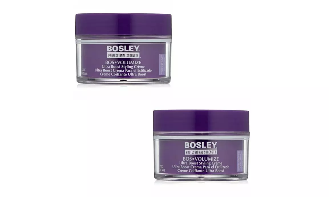 Bosley Bos.Volumize Ultra Boost Styling Crème 50 ml / 1.7 oz ( Pack of 2 ) - Primary Image